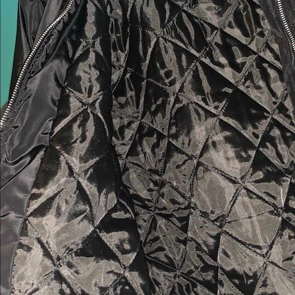 Black Bomber Jacket - Picture 2 of 3